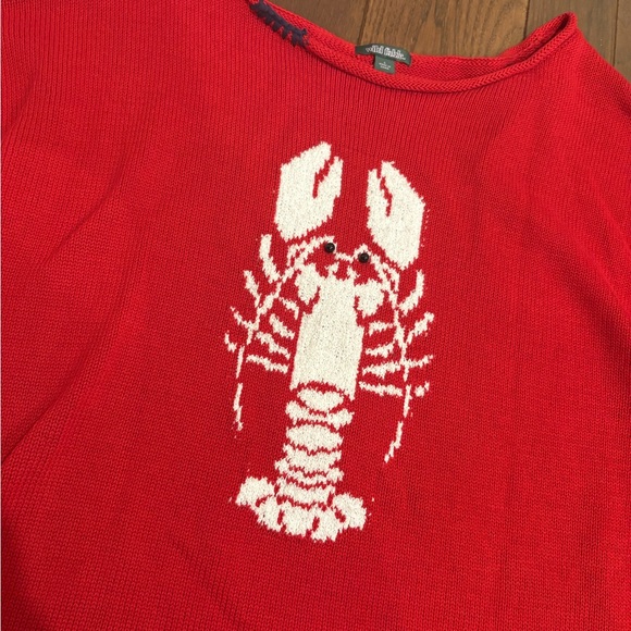 Wild Fable Red Lobster Graphic Sweater - Picture 3 of 3